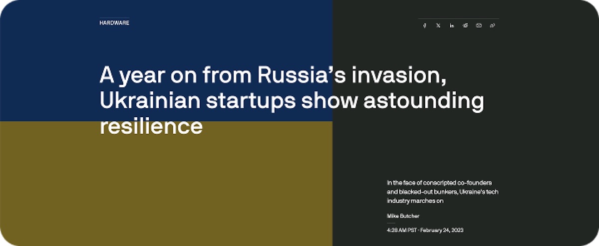A year on from Russia’s invasion, Ukrainian startups show astounding resilience