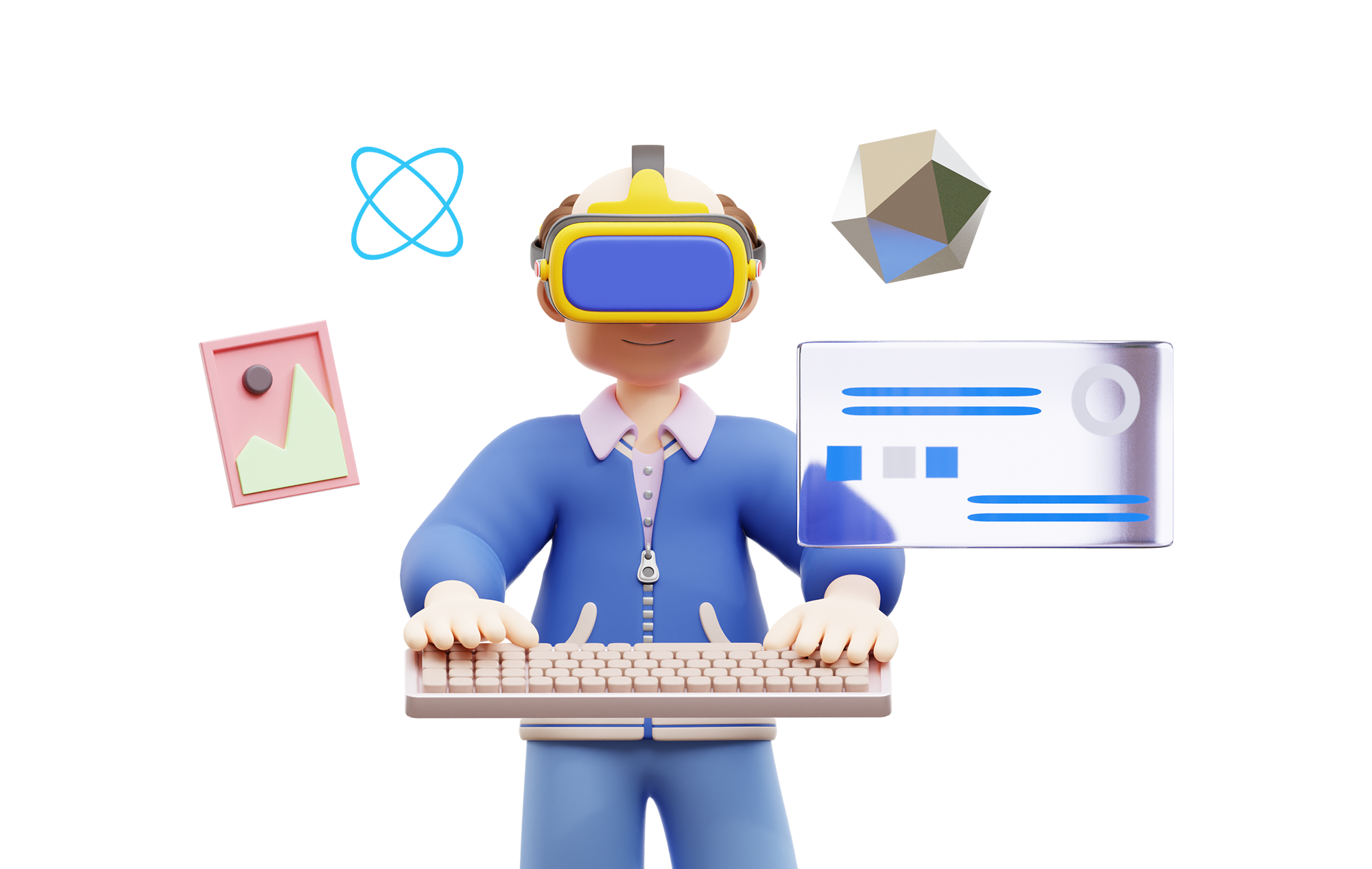 PIC Person in a VR headset